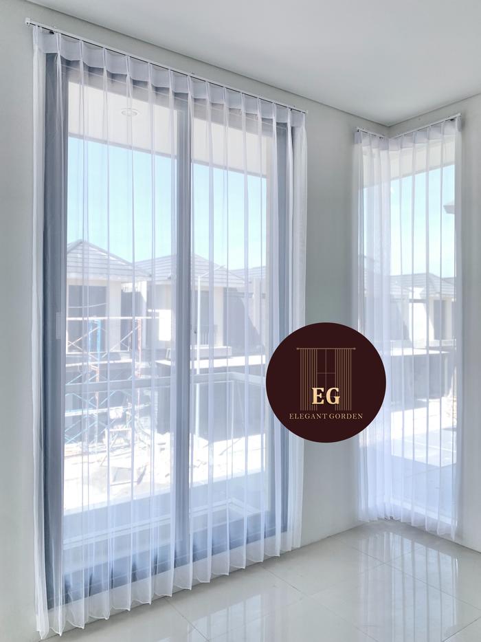Gambar Vitras Standart Gorden Jendela Minimalis / Gordyn / Curtain - L.100xT.250 dari Elegant Gorden undefined Tokopedia