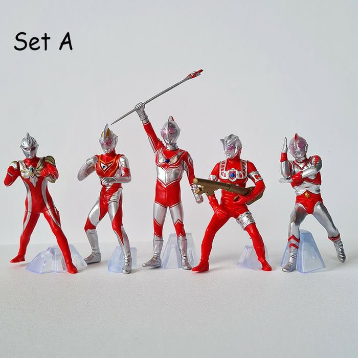 Gambar Ultraman Ultra Man Zero King Max Ultraman Geed Mainan Figure Set - SET A dari Lemonkey undefined Tokopedia