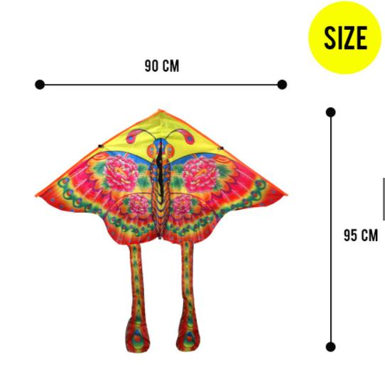 Gambar Layangan Kupu Kupu Bahan Parasut Anti Air - Butterfly Kite Layang Hoby - RANDOM dari Toko Gadjet Pusat Hobby undefined 4 Tokopedia
