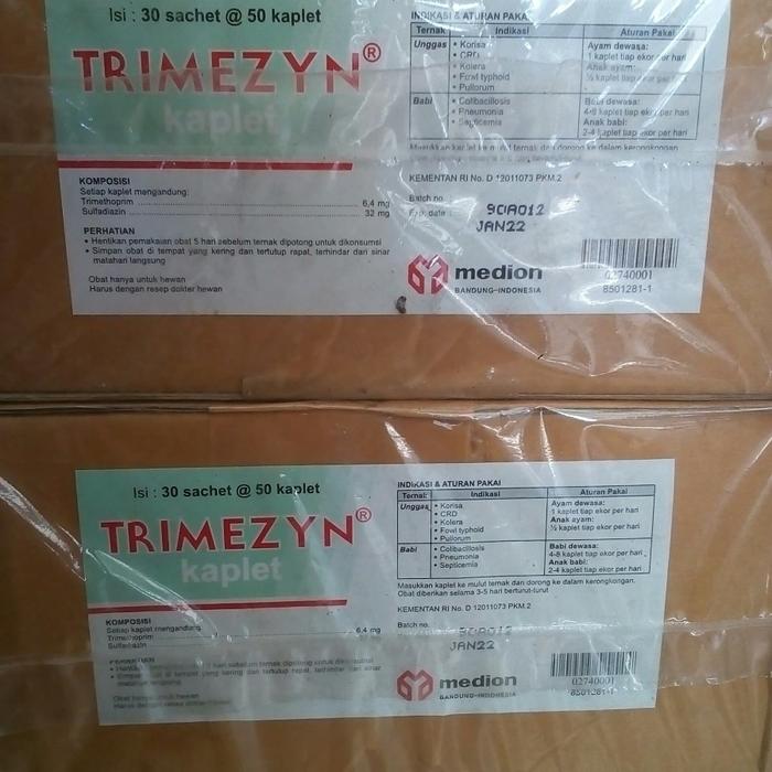 Gambar trimezyn 50 kaplet BOX isi 30 sachcet dari manfaat ps undefined Tokopedia