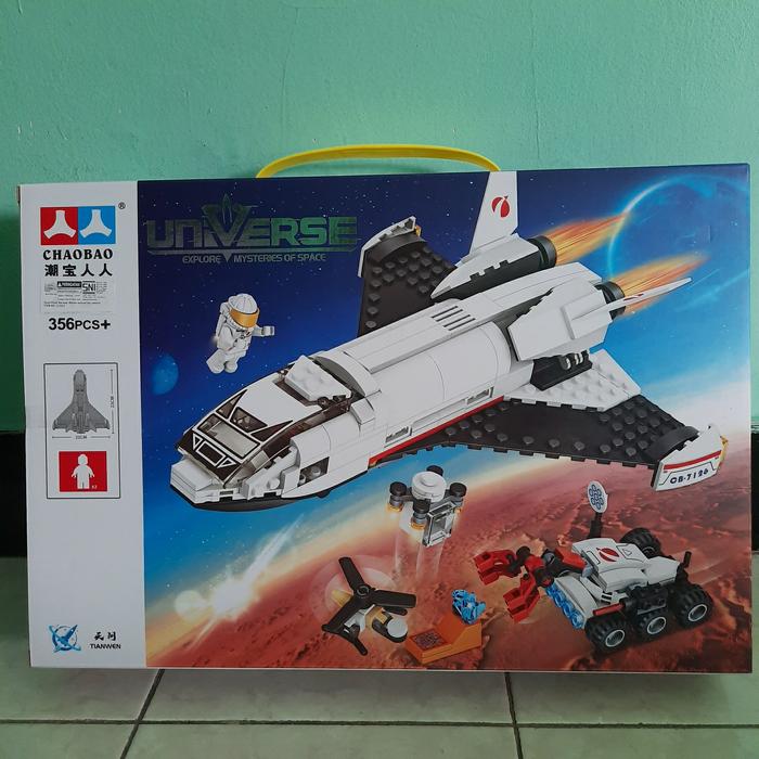 Jual Mainan Lego Brick Pesawat Luar Angkasa Space Plane Ulang Alik Astronot Kota Bekasi Pijar Online Tokopedia