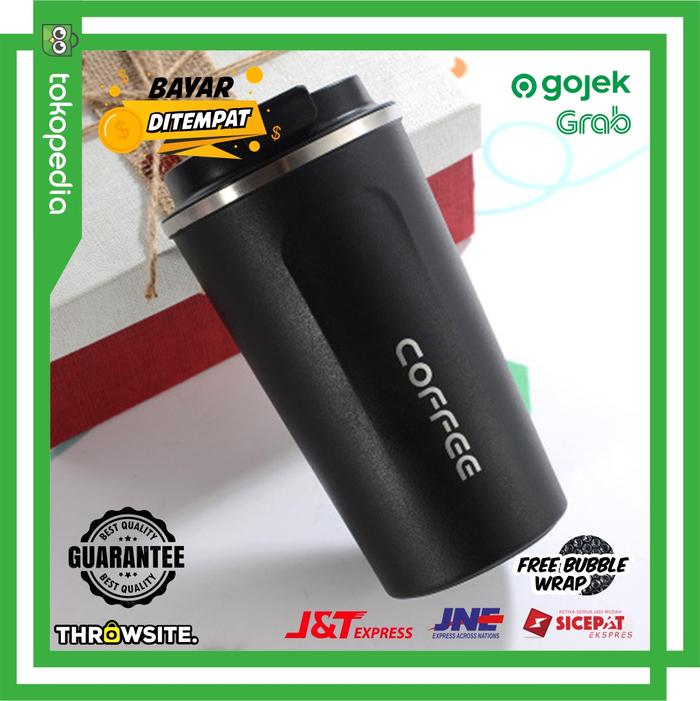 Gambar Botol Minum Mug Tumbler Thermos Coffee Stainless Steel 380ml BearPaw dari THROWSITE. undefined Tokopedia