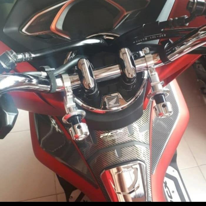 Gambar Hook Cantolan Gantungan Barang motor PCX kanan kiri - Silver dari Cip Motor undefined Tokopedia