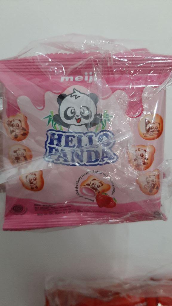 Gambar Hello Panda (Strawberry) Renteng dari Reva Snack Semarang undefined Tokopedia