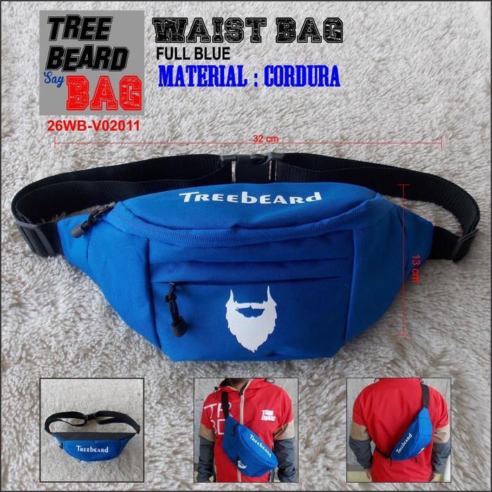 Gambar Waistbag treebeard - full blue dari JannahStoreOlshop undefined Tokopedia