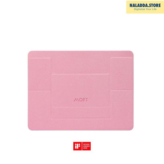 Gambar MOFT Laptop Stand |Adhesive Version - Pink dari naladda_store undefined Tokopedia