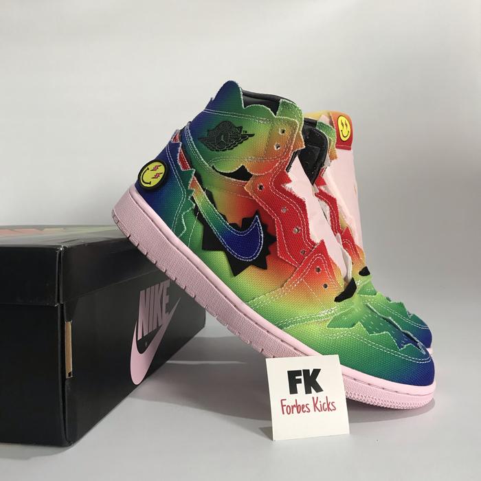 Jual Air Jordan 1 Retro High J Balvin - Kab. Tangerang - underdogsneakersid  | Tokopedia