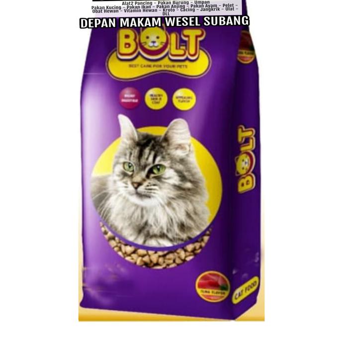 Gambar Pakan Kucing Bolt 1kg dari Sinarpancingsubang undefined Tokopedia