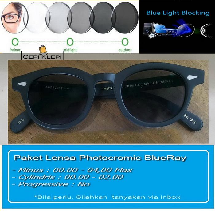 Gambar Kacamata Frame MOSCOT LEMTOSH - Cromic BLueRay dari cepiklepi Store undefined Tokopedia