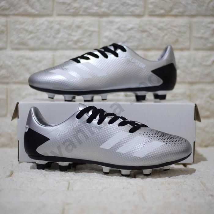Gambar NEW Sepatu Bola Dewasa Motif Adidas Predator Kualitas Pabrik Murah - Abu-abu, 39 dari ByanKha Store undefined Tokopedia
