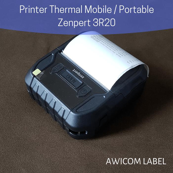 Gambar Zenpert 3R20 Printer Thermal Bluetooth Mobile Portable 80mm dari Awicom Shop undefined Tokopedia
