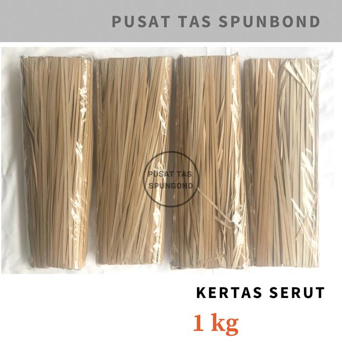 Gambar Kertas Serut 1 kg / Kertas Cacah / Shredded Paper - Cokelat dari alfagoodiebag undefined Tokopedia