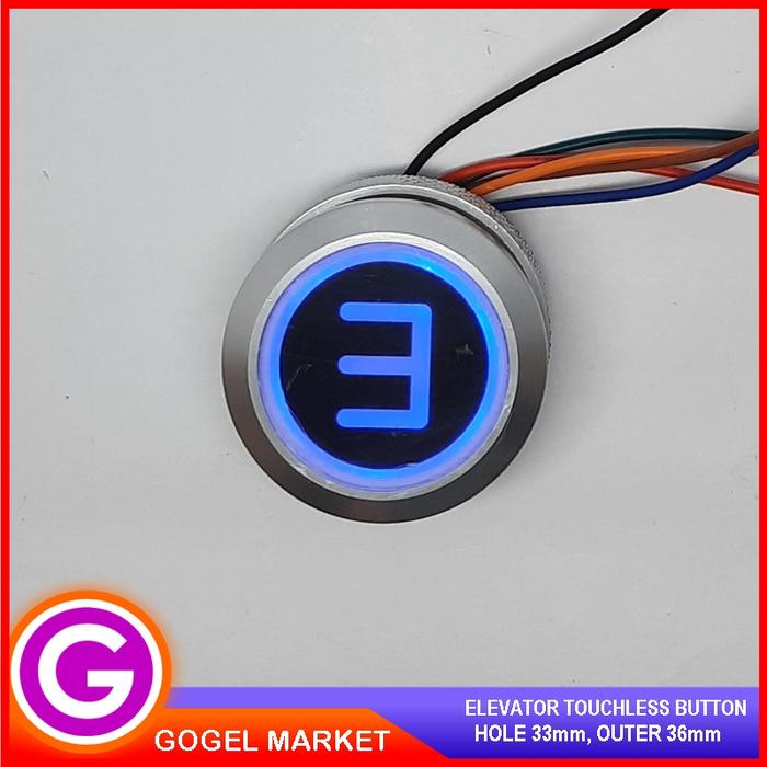 Jual Elevator touchless button tombol lift tanpa sentuh infrared button ...