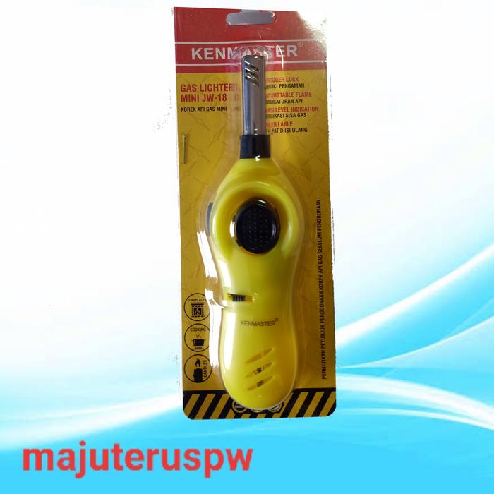 Gambar Korek Gas Lighter Mini Kenmaster - Kuning dari majuterus pw undefined Tokopedia
