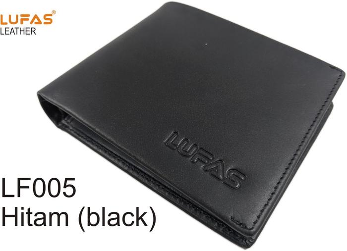 Gambar Dompet Pria Lufas LF005 Kulit - Hitam dari HOLOL_NEW undefined Tokopedia