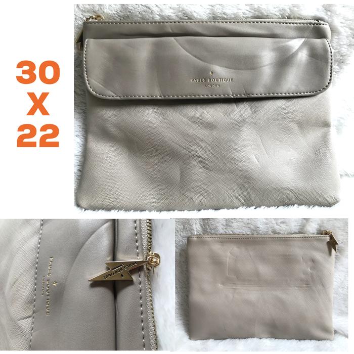 Beige Paul's Boutique Purse Paul's Boutique Large (Jual