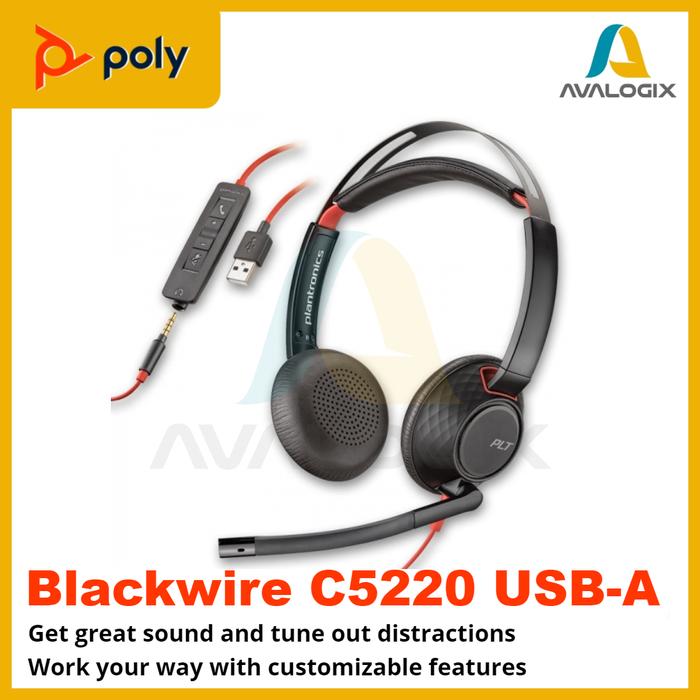 Jual Headset Plantronics Blackwire 5220 