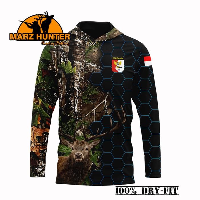 Gambar Jersey Hunting Deer Hoodie Series Garuda - M dari Marz Merch undefined Tokopedia