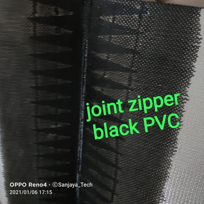 Gambar Conveyor Bandara Joint ZIPPER | Airport X-RAY Belt PVC Black Tebal 2mm - 910x4660Zipper dari Sanjaya Tehnik Prima undefined Tokopedia