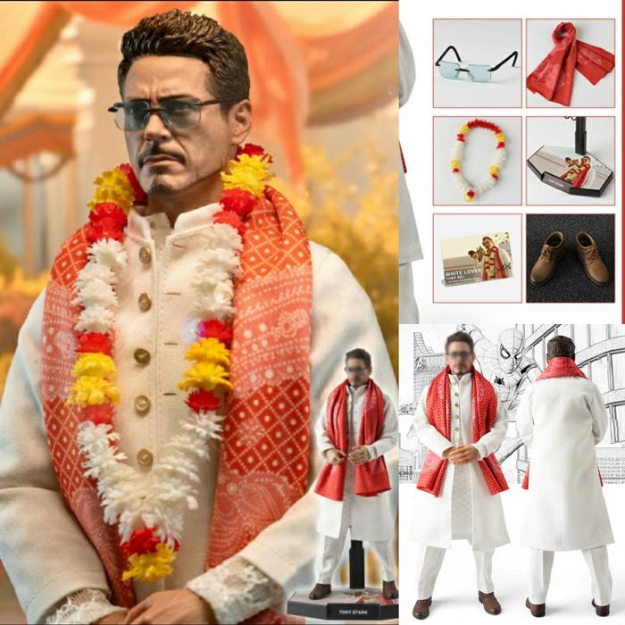 Gambar Tony Stark 1/6 Indian Outfit figure MK100 not Hot Toys - Outfit Only dari slashtoys.collection undefined Tokopedia