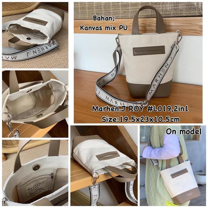 Gambar Tas Wanita 2in1 (bisa tote & shoulder bag) dari OOFashion undefined Tokopedia