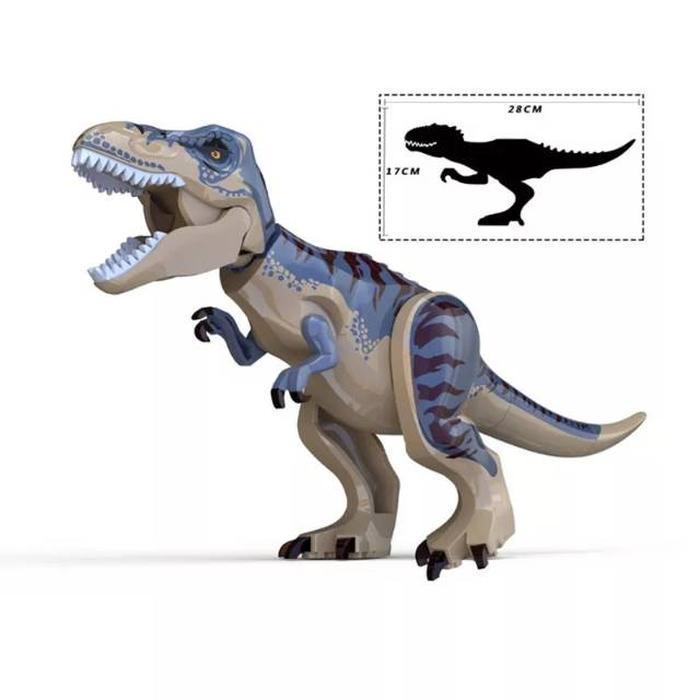 Jual Lego Dino Trex blue raptor hybrid 