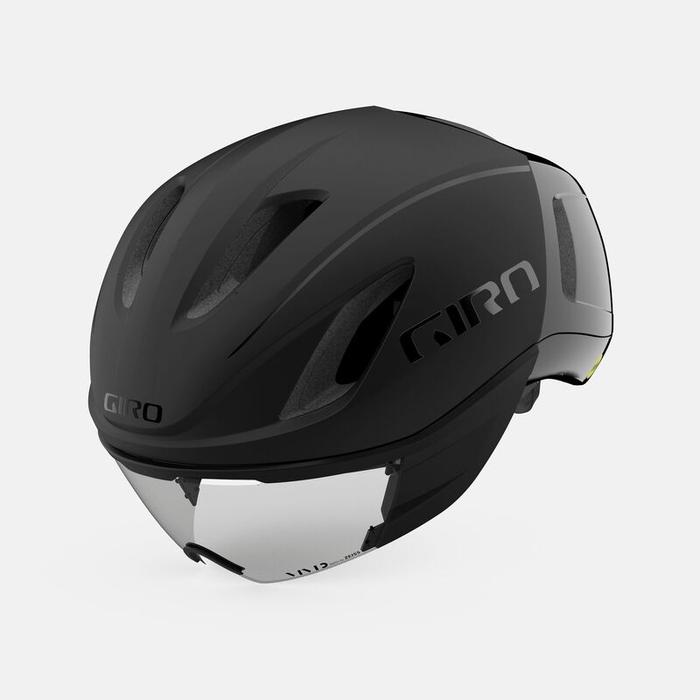 Helm Sepeda Road GIRO VANQUISH Mips Helmet Black Gloss, S