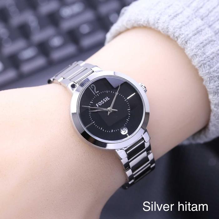 Gambar Jam tangan wanita fossil bling bling - Silver hitam dari Fashion arloji undefined Tokopedia