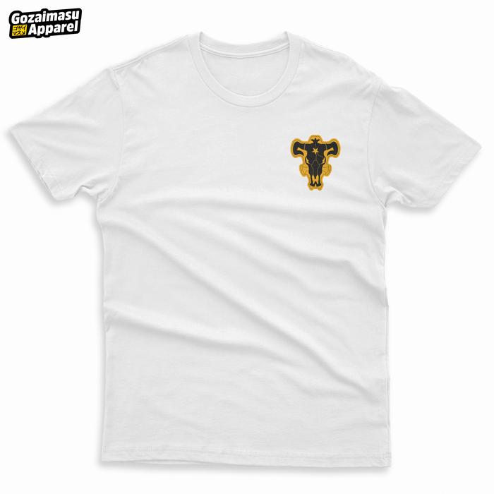 Gambar Kaos Black Clover Black Bull Squad Magic Knight Asta Yami T Shirt - Putih, L dari Gozaimasu Apparel undefined Tokopedia