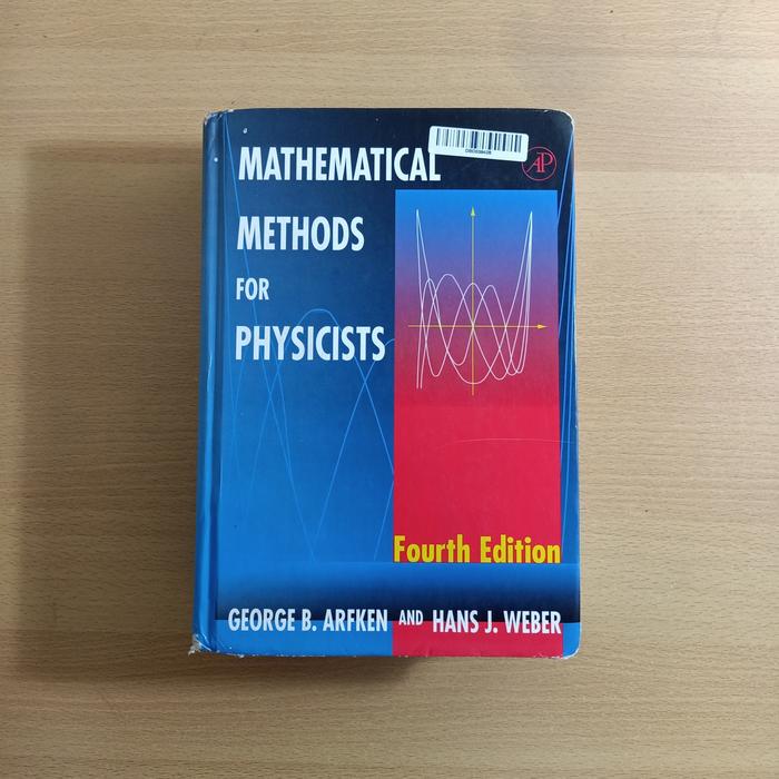Gambar [ORI!] ARFKEN-WEBER: MATHEMATICAL METHODS FOR PHYSICISTS 4TH EDITION dari Science Instruments Store undefined Tokopedia