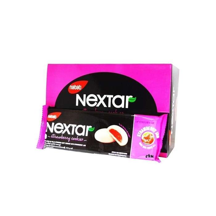 Gambar Nextar Strawberry Jam Cookies [42g/ 10pcs/pack] dari Langgan MM undefined Tokopedia