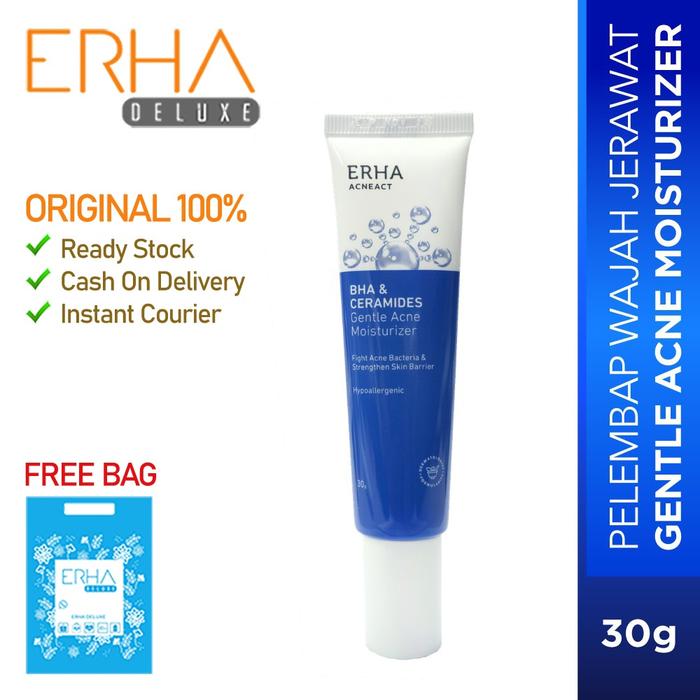 Promo Erha Acne Care Lab Gentle Acne Moisturizer Pelembab Kulit Jerawat Jakarta Barat Erha Deluxe Tokopedia
