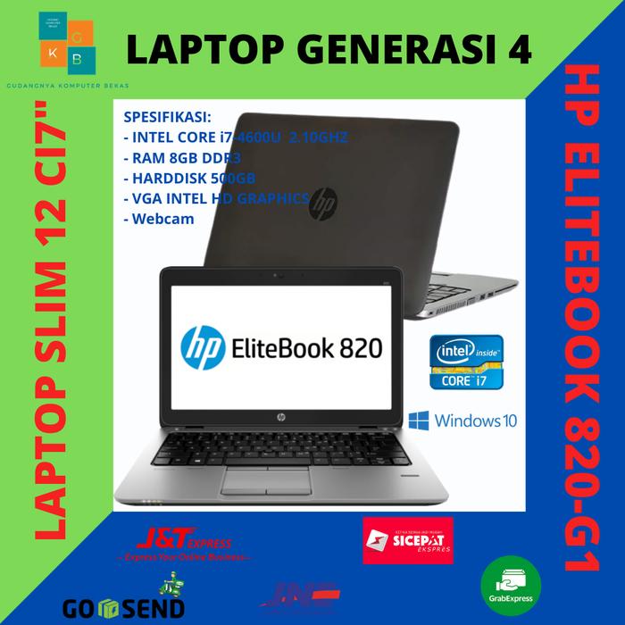 hp Elitebook 820G1 Core i7 4500U HP EliteBook 820 G1 Notebook PC