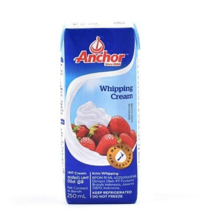 Gambar anchor whipping cream 250 ml dari Gadis Store26 undefined Tokopedia