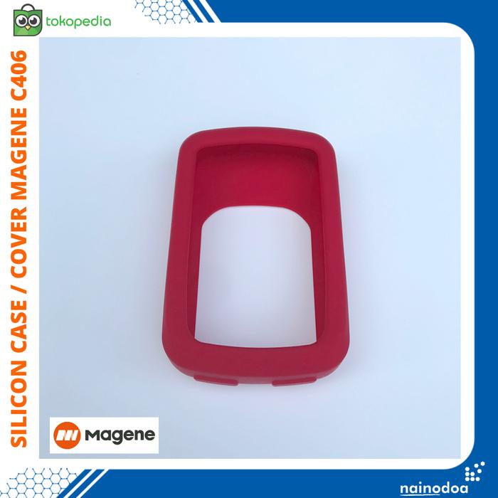 Gambar Silicon Softcase / Cover dan Anti Gores Magene C406 - Merah dari nainodoa undefined Tokopedia