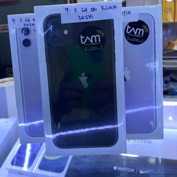 Gambar iphone 11 64 garansi resmi tam / ibox - Hitam, 64 gb dari Fahri Cell01 undefined Tokopedia