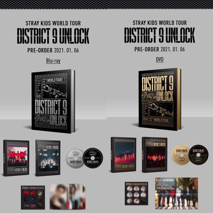 StrayKids スキズ DVD DISTRICT9 UNLOCK ミュージック Stray kids