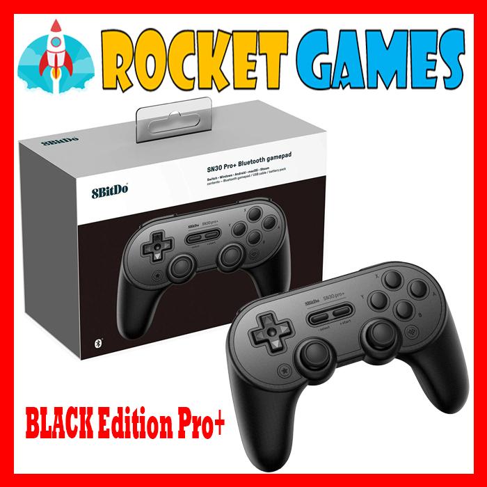 Gambar 8bitdo SN30 Pro+ Bluetooth Gamepad Switch Windows Android Black Editio - BLACK EDITION dari Rocket Games undefined Tokopedia