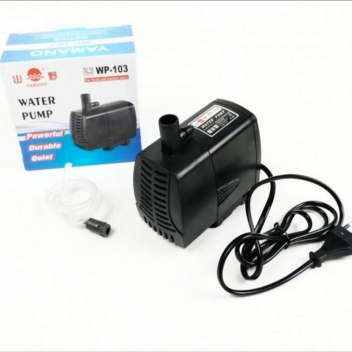 mesin pompa aquarium hidroponik yamano wp 103 pancuran kolam di Michelle  Aquatic Tokopedia