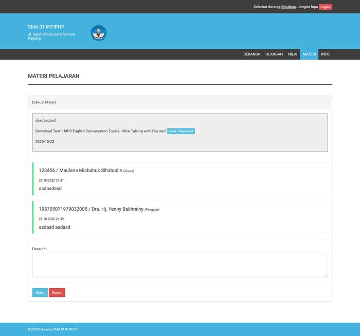 Gambar E-learning Source Code Premium Aplikasi Lengkap Berbasis Php Mysql dari Intiphp undefined Tokopedia