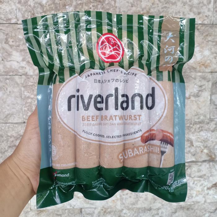 Gambar Riverland Beef Bratwurst Sausage 360 gram dari Indah Frozen Food New undefined Tokopedia
