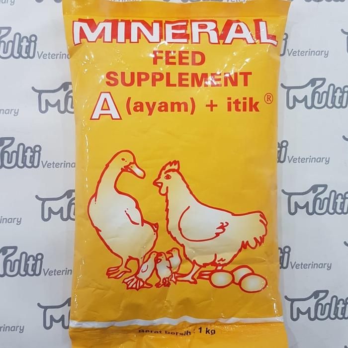 Gambar MINERAL Ayam 1kg Feed Supplement Ayam Itik Bebek MEDION dari Multi Petshop undefined Tokopedia