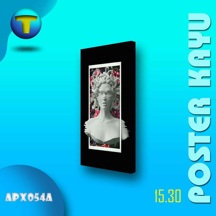 Gambar Hiasan Dinding Home Decor Poster Kayu Wall Decor Art Pajangan - APX054 - Random dari tokodin.id undefined Tokopedia