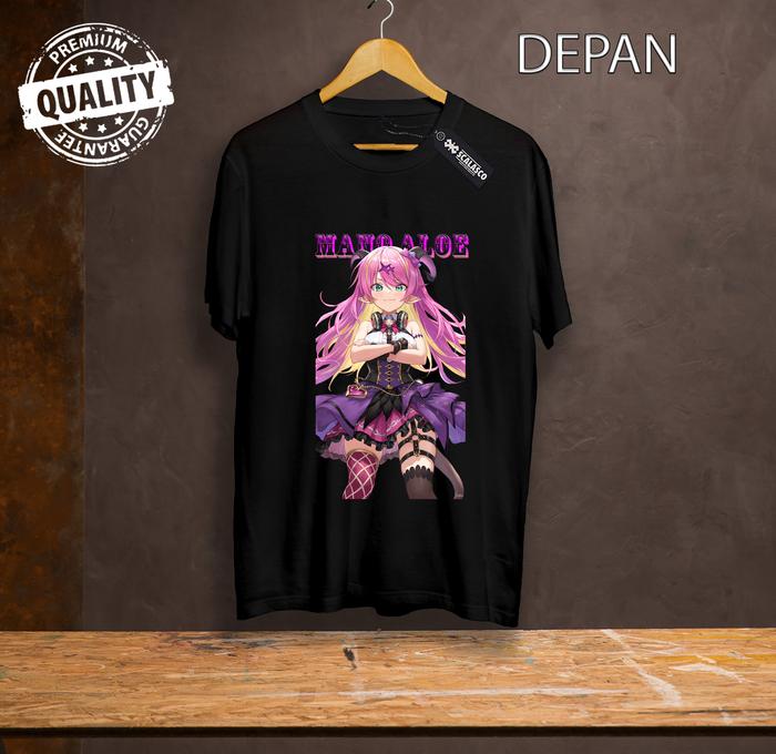 Gambar Baju Hololive Mano Aloe - Kaos Cotton Combed 30s - Vtuber - S dari STARSET00 undefined Tokopedia