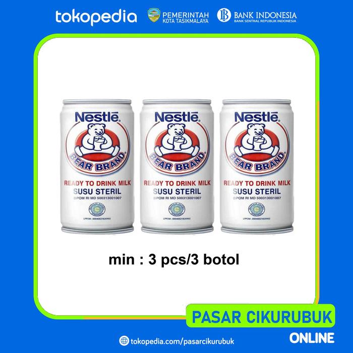 Gambar Susu Bearbrand 189ml (3pcs) dari PCO Store_NEW undefined Tokopedia