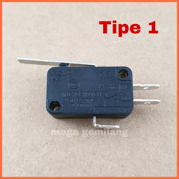 Gambar Micro Limit Switch 5 macam - Tipe 1 dari Mega Gemilang Jaya undefined Tokopedia