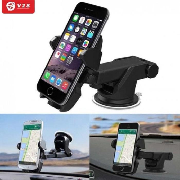 Gambar CAR HOLDER 360 ROTATION FOR MOBILE PHONE SILIKONE SUCKER HOLDER MOBIL dari Wiii acc undefined Tokopedia