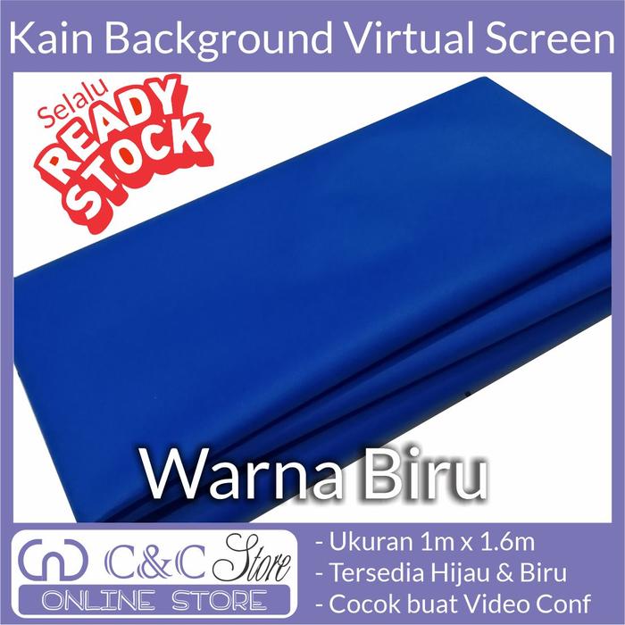 Gambar kain layar video green screen 1 m x 1.6 m backdrop hijau muda murah dari C&C Store Bandung undefined 3 Tokopedia