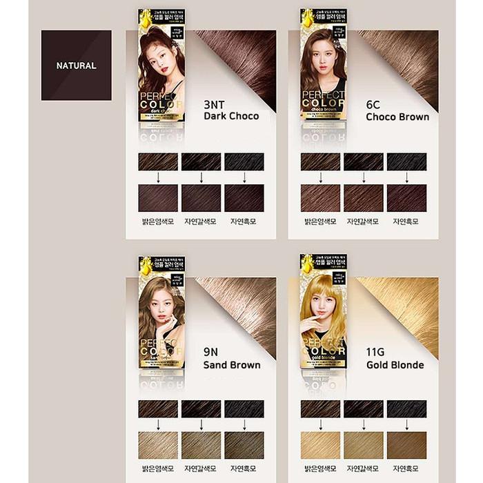 Gambar [Mise En Scene] Perfect Color Hair Dye Coloring - Ruby Red dari IDKZone undefined 4 Tokopedia