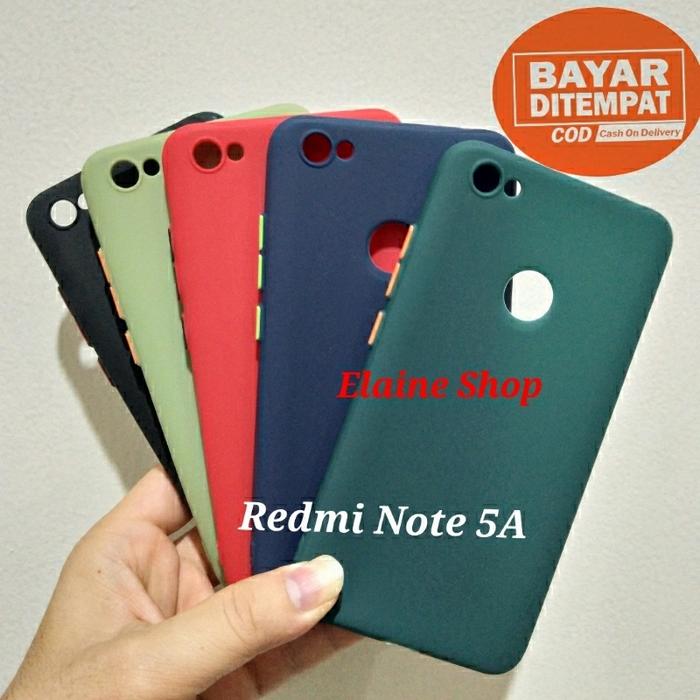 Jual Xiaomi Redmi Note 5A Case Softcase Silicon Macaron Casing